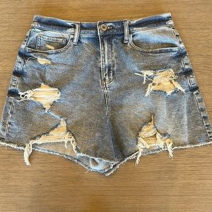 90s Boyfriend Distressed Shorts